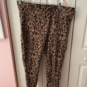 Torrid Plus Size Leopard Print Leggings